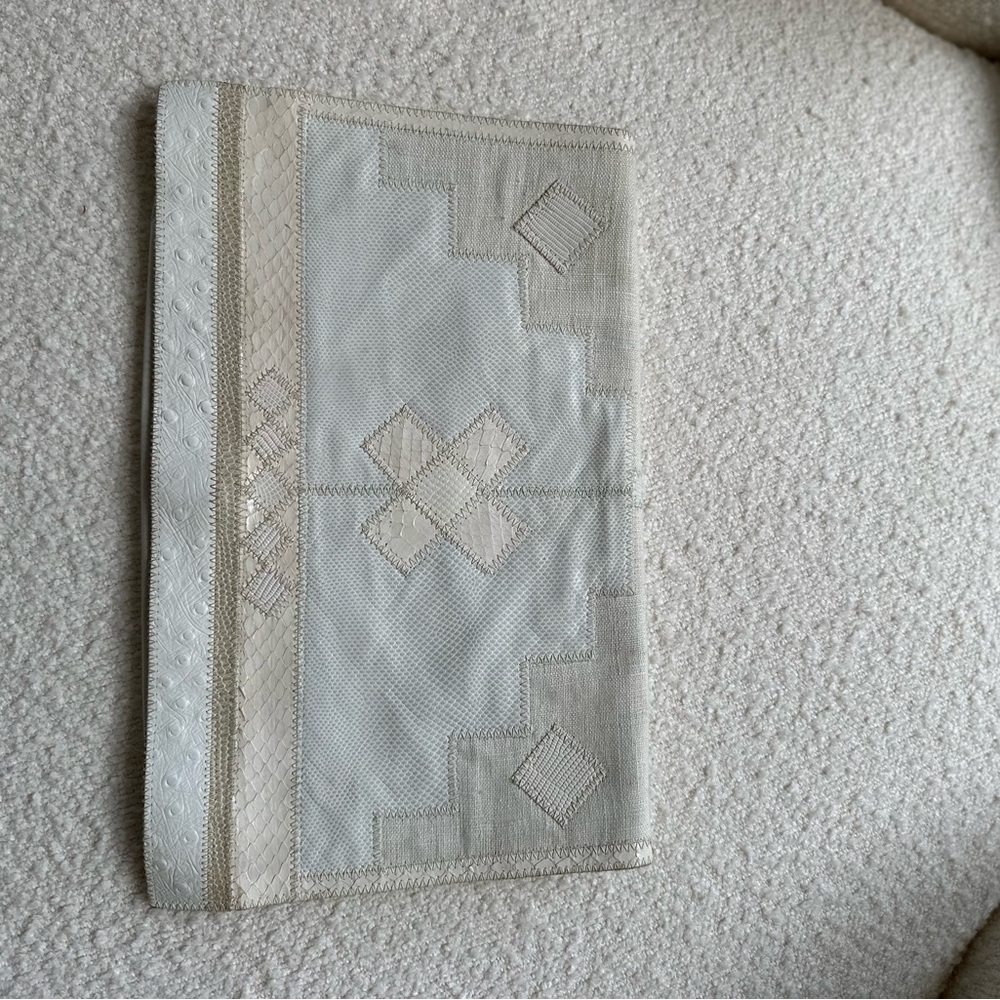 Elegant Cream Clutch